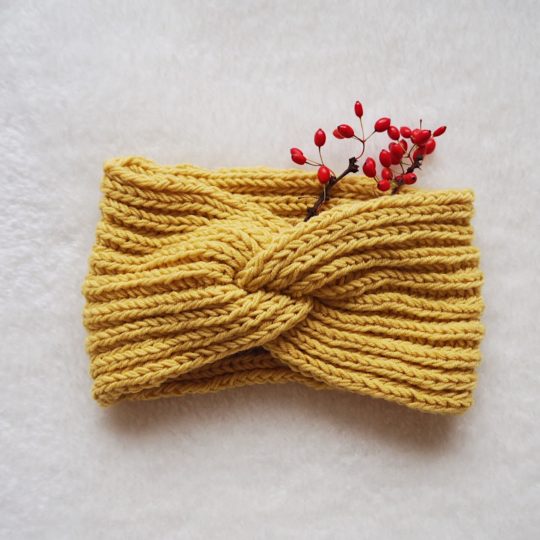 Merino čelenka Cardellino - žlutá