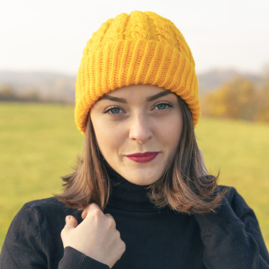 Čepice Floriri - žlutá