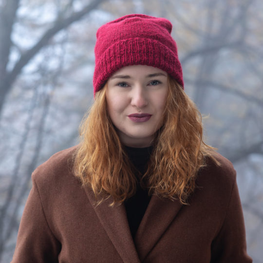 Alpaková čepice Jilguero - červená