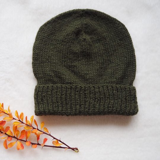 Alpaková čepice Jilguero - zelená