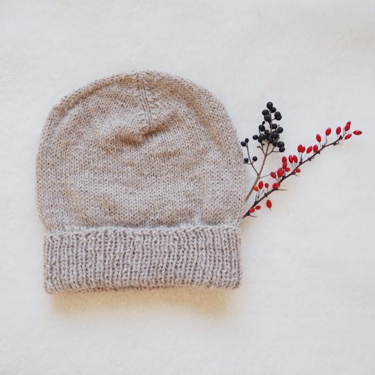 Alpaková čepice Jilguero - béžová